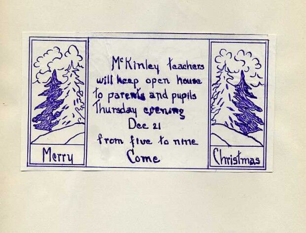 Christmas open house